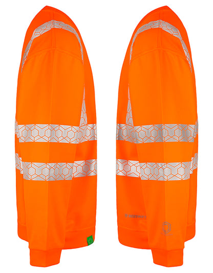 Envirowear Beeswift Envirowear Hi Vis Recyclable Sweatshirt - - Customisable Sweatshirts