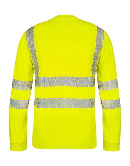 Envirowear Beeswift Envirowear Hi Vis Recyclable Sweatshirt - - Customisable Sweatshirts