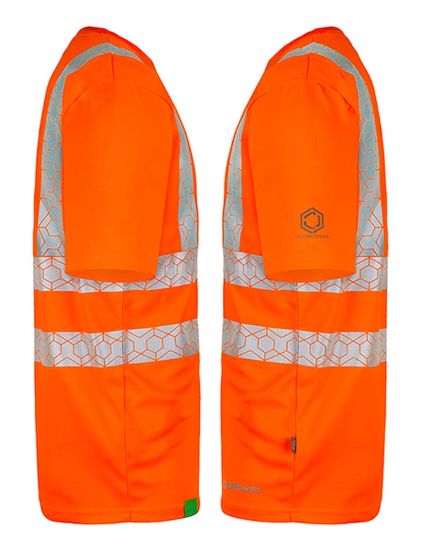 Envirowear Beeswift Envirowear Hi Vis Recyclable T Shirt - - Customisable Tee Shirts
