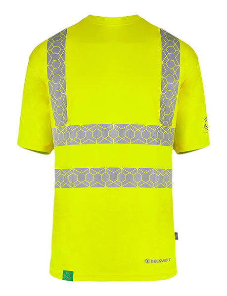 Envirowear Beeswift Envirowear Hi Vis Recyclable T Shirt - - Customisable Tee Shirts