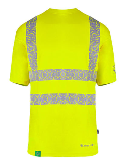 Envirowear Beeswift Envirowear Hi Vis Recyclable T Shirt - - Customisable Tee Shirts