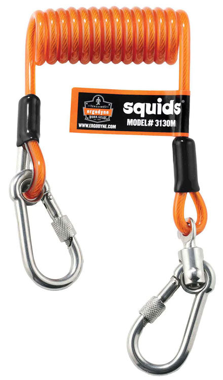 Ergodyne Coil Tool Lanyard Medium - Orange M - Customisable Lanyards