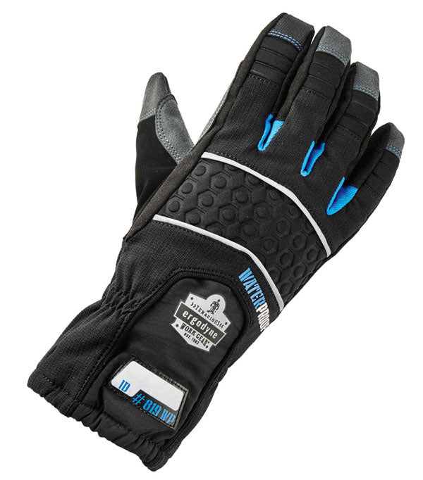 Ergodyne Proflex Extreme Thermal Waterproof Glove - Black - Customisable Freezer