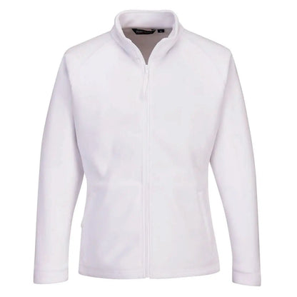 Women S Aran Fleece F282 - White - Customisable Fleeces