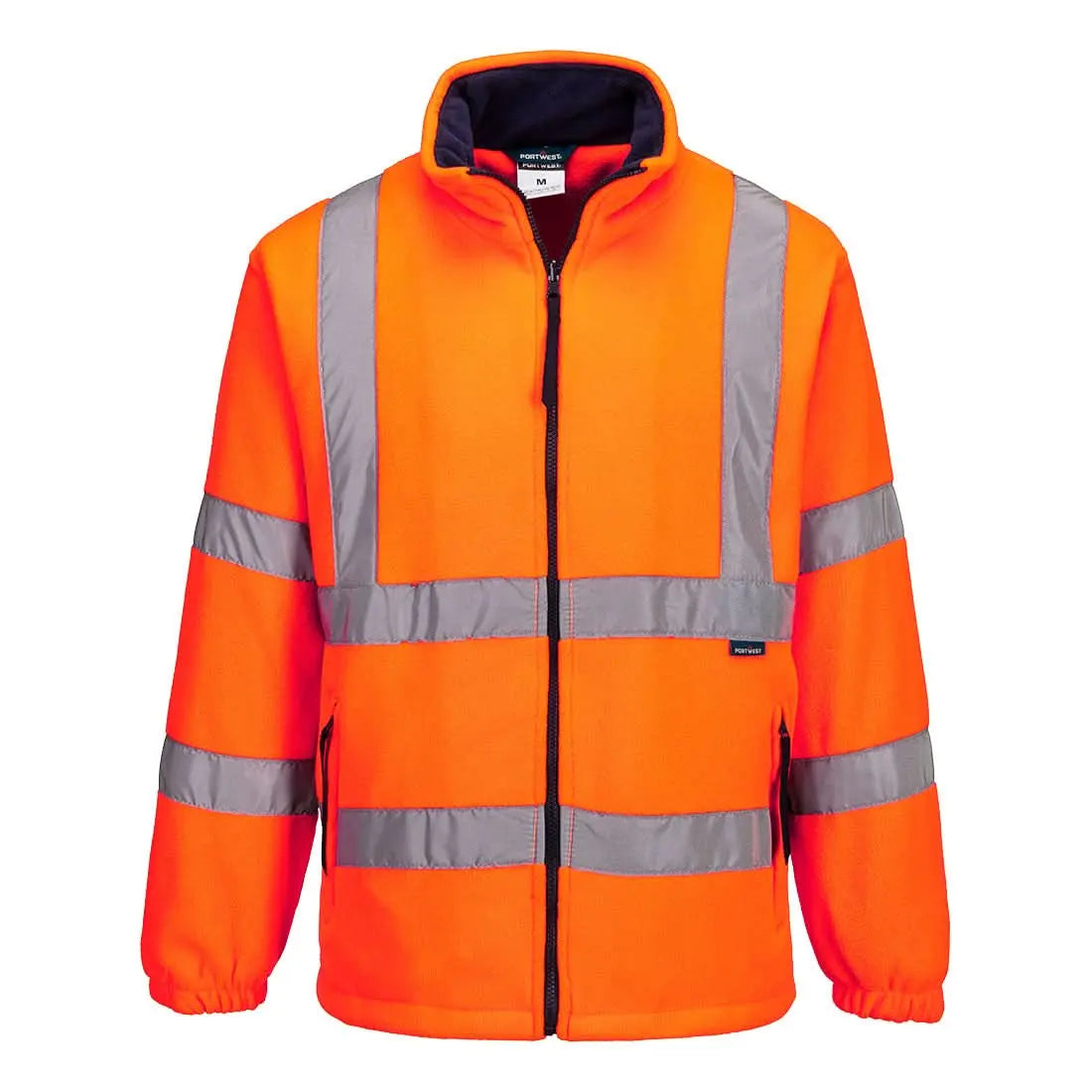 Hi Vis Fleece F300 - Orange - Customisable Fleeces