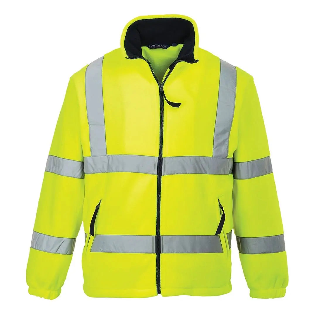 Hi Vis Fleece F300 - Yellow - Customisable Fleeces