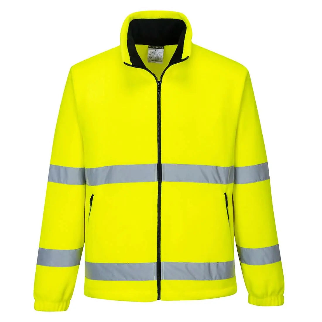 Hi Vis Windbreaker Fleece F303 - Yellow - Customisable Fleeces