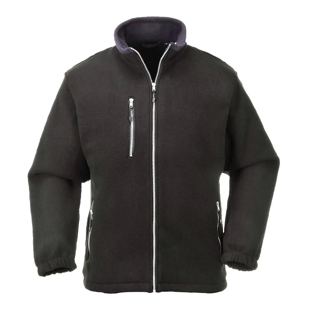 City Fleece F401 - Black - Customisable Fleeces