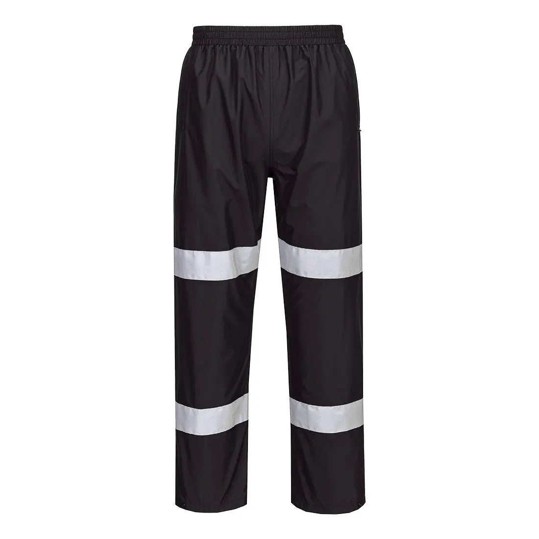 Iona Enhanced Lightweight Packable Trousers F443 - Black - Customisable Rain Trousers