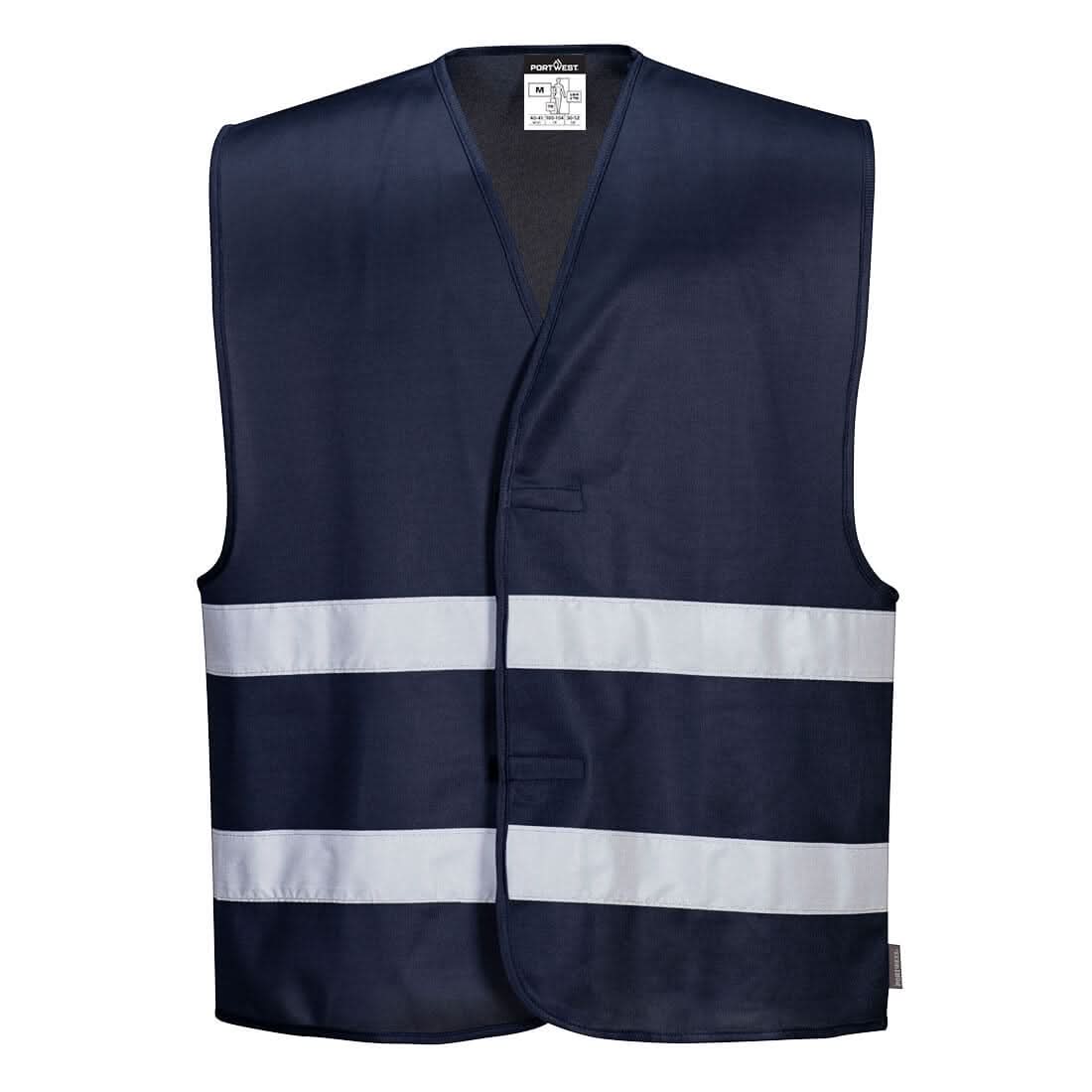 Portwest Iona Vest F474 - Navy - Customisable HV Vest