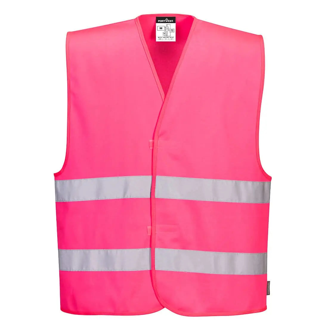 Iona Vest F474 - Pink - Customisable Vests