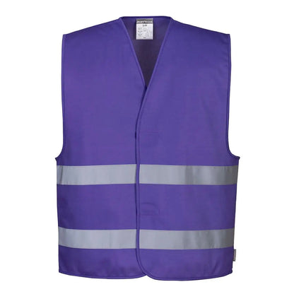 Iona Vest F474 - Purple - Customisable Vests