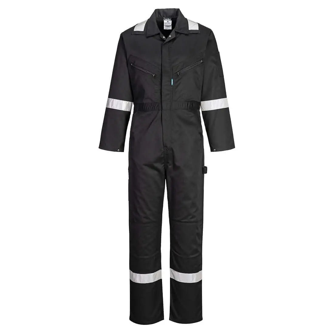 Iona Coverall F813 - Black - Customisable Coveralls