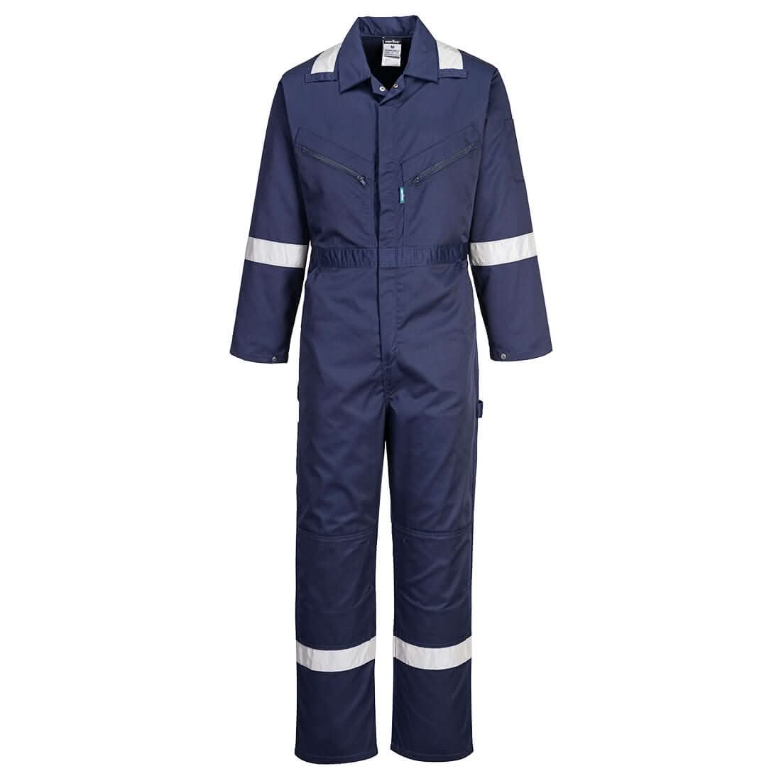 Portwest Iona Coverall F813 - Navy - Customisable Coveralls