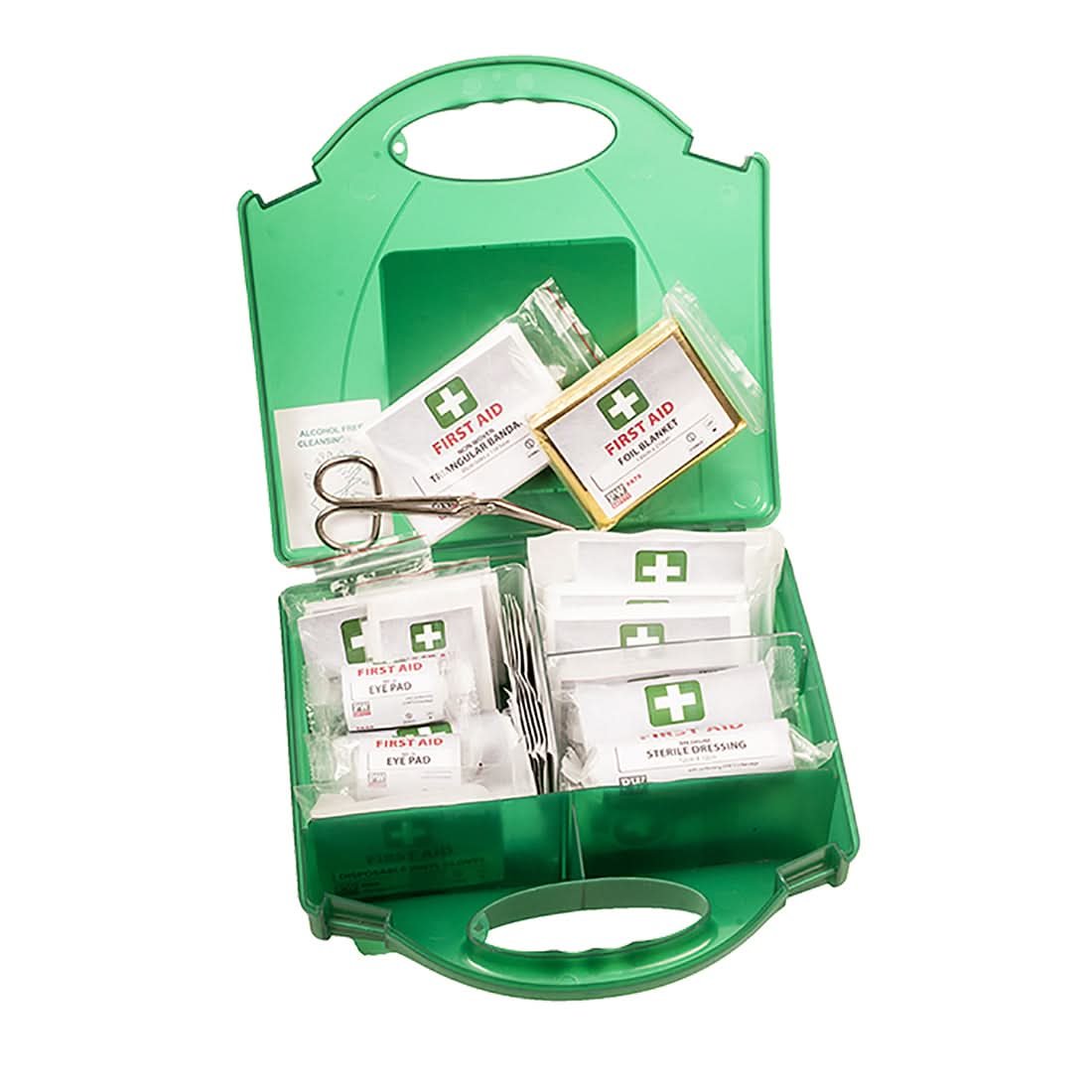 Portwest Workplace First Aid Kit 25 FA11 - Green - Customisable PPE