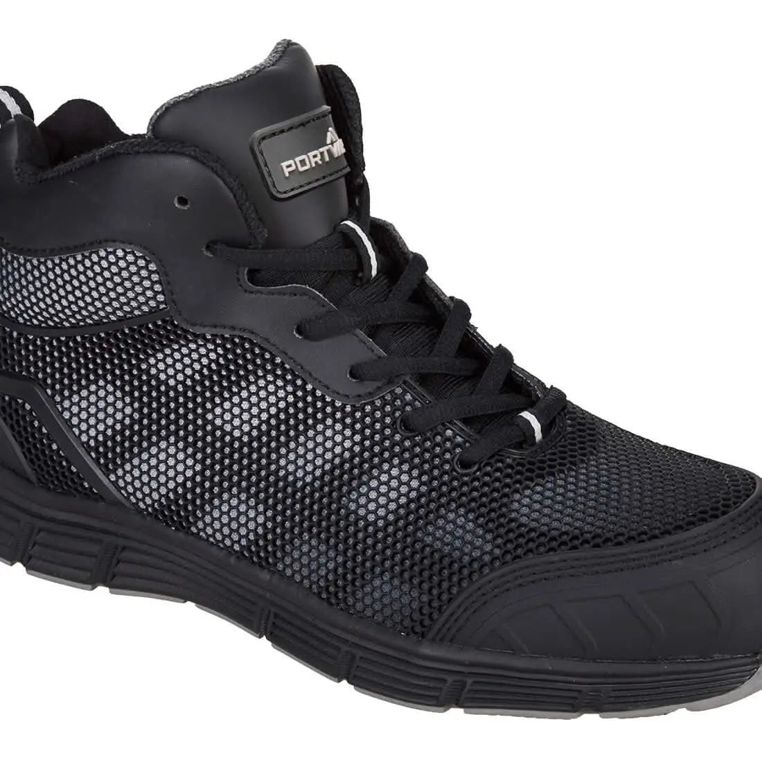 Composite Textile Trainer S1 Ps Fo Sr Fc15 - Black Grey - Customisable Boots