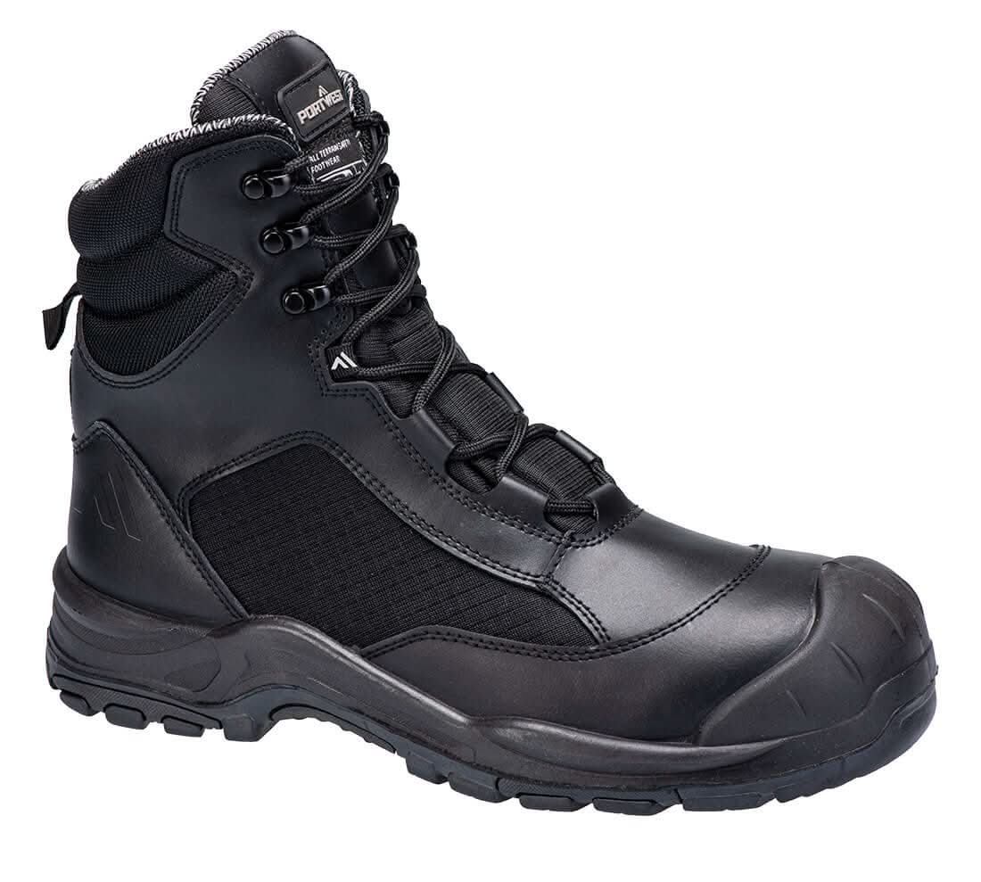 Portwest Patrol Occupational Boot O7S Sr Fo Sc Hro FC26 - Black - Customisable Boots