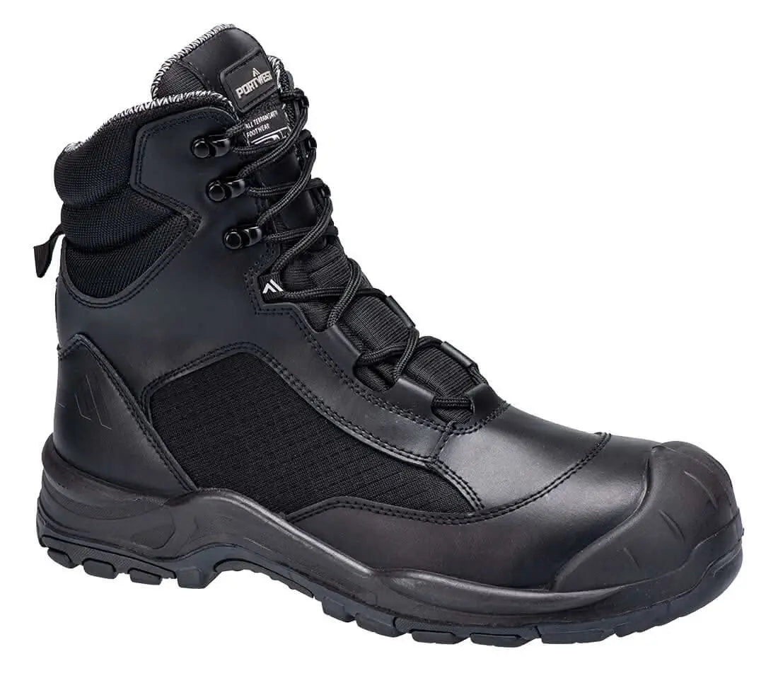 Composite Action Leather High Boot O7 S Hro Sr Fo Sc Fc26 - Black - Customisable Boots