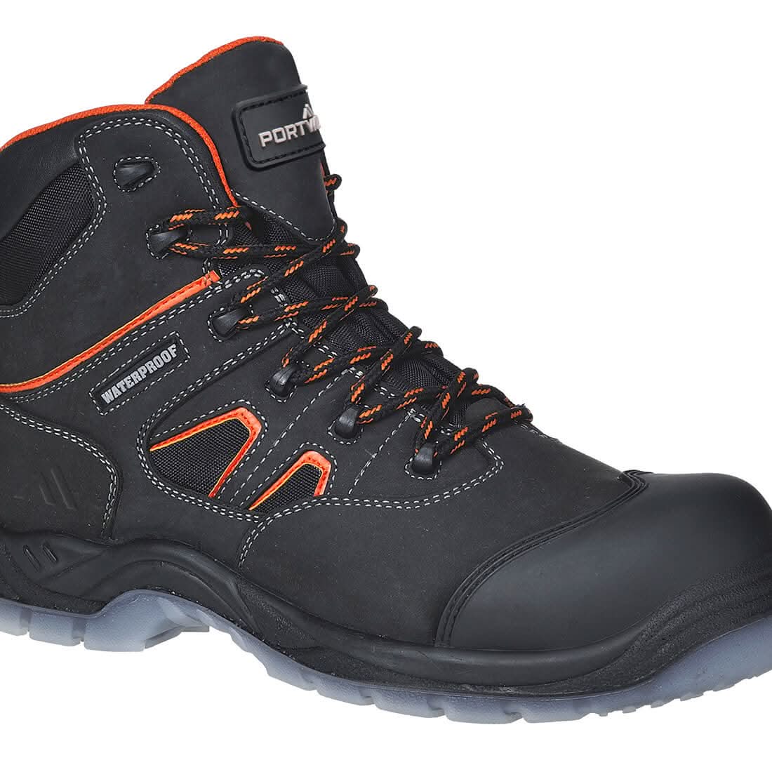 Portwest Compositelite All Weather Boot S7S Fo Sr FC57 - Black - Customisable Boots