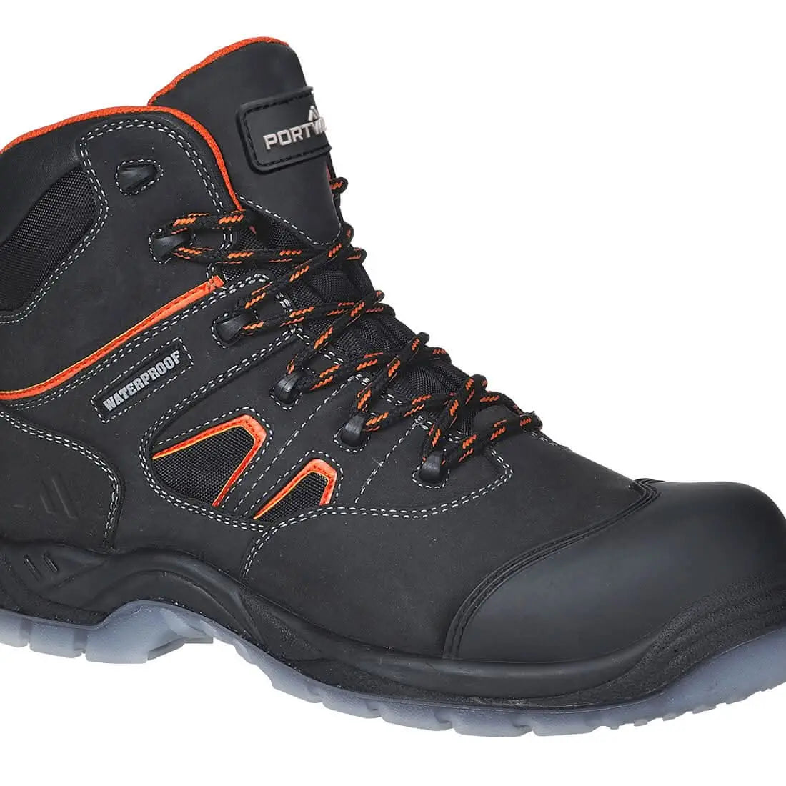 Composite Leather Mid Boot S7 S Sr Fo Fc57 - Black - Customisable Boots