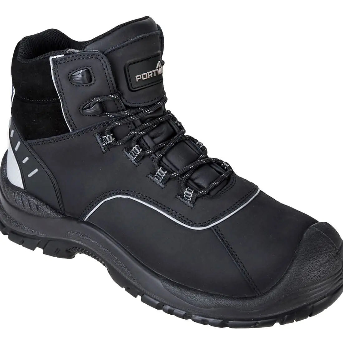 Composite Action Leather Ankle Boot S3 L Fo Sr Fc58 - Black - Customisable Boots
