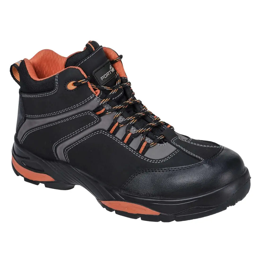 Composite Nubuck Leather Ankle Boot S3 S Hro Fo Sr Fc60 - Black - Customisable Boots