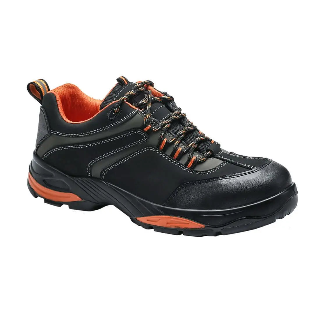 Composite Nubuck Leather Low Shoe S3 S Hro Fo Sr Fc61 - Black - Customisable Shoes