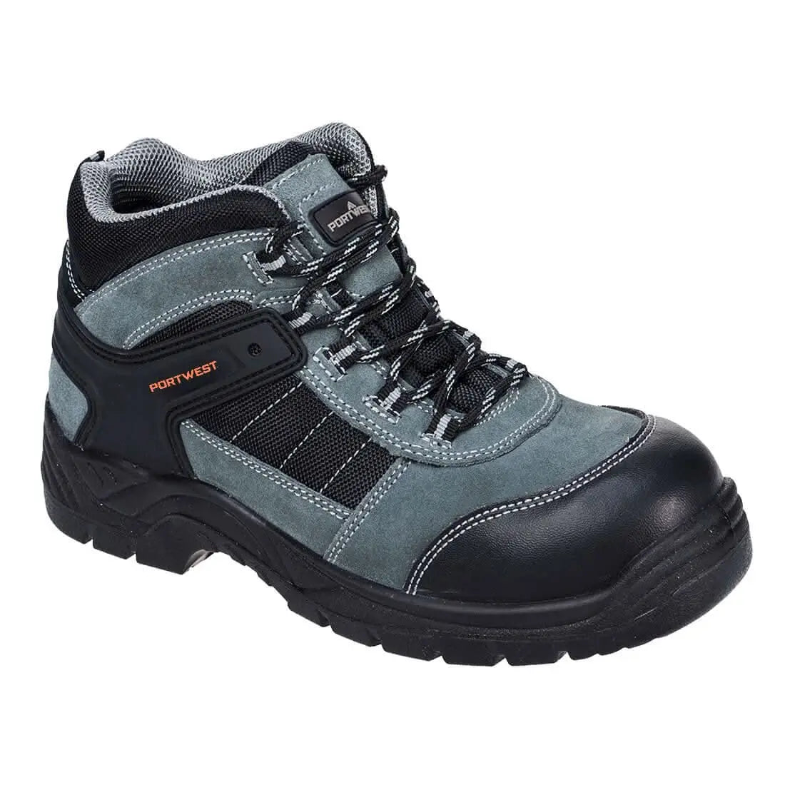 Composite Cow Suede Trainer S1 P Fc65 - Black - Customisable Boots