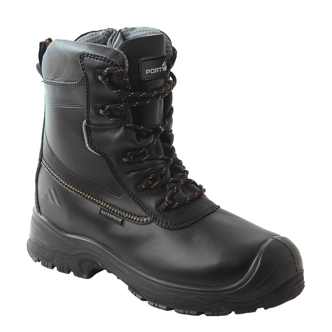 Portwest Composite Leather Traction Boot 7 S7L Hro Ci Fo FD02 - Black - Customisable Boots