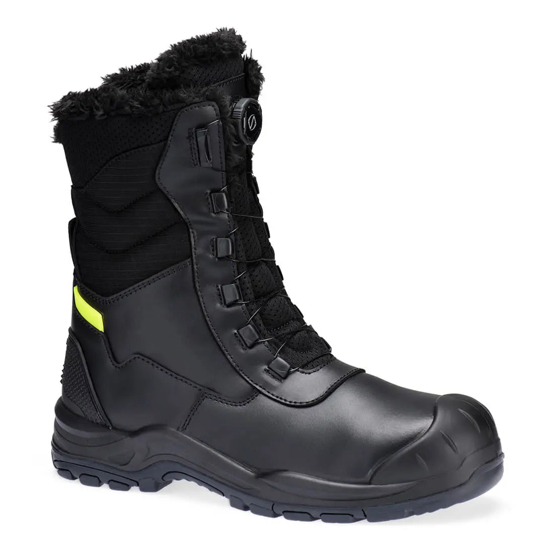 Steel Leather Winter High Boot S3 L Sc Hro Ci Sr Fd05 - Black - Customisable Boots