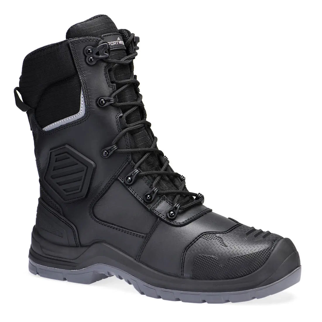 Composite Leather High Boot S7 L Hro M Ci Lg Sc An Sr Fo Fd26 - Black - Customisable Boots