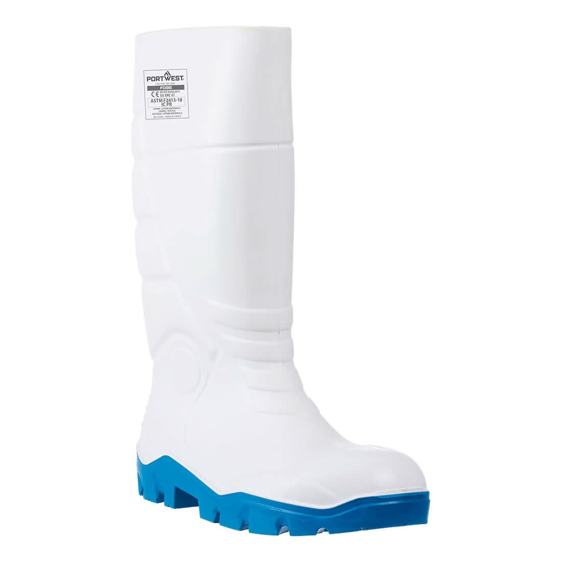 Portwest Pu Food Wellington S4 Fo Ci Sr FD84 - White - Customisable Wellingtons