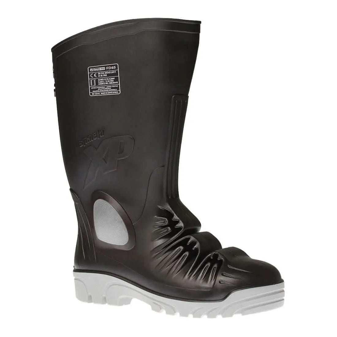 Mettamax Safety Wellington S5 M Fd85 - Black - Customisable Wellingtons