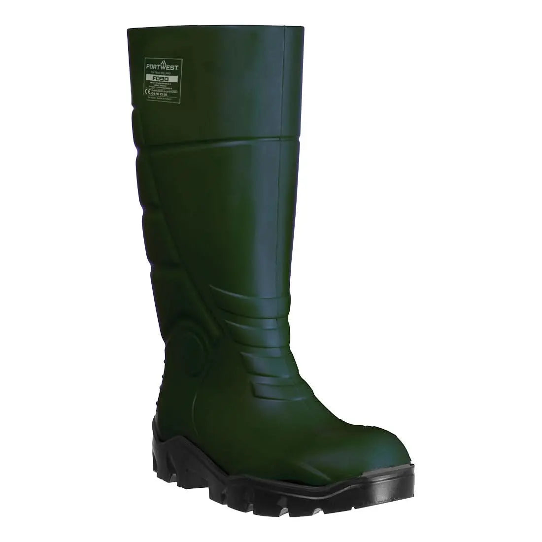 Occupational Pu Wellington O4 Fo Ci Sr Fd90 - Green - Customisable Wellingtons