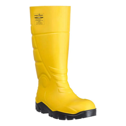 Pu Safety Wellington S5 Fo Ci Sr Fd95 - Yellow - Customisable Wellingtons