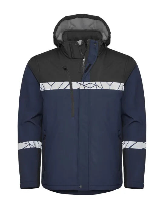 Pro-Job - Progression 7400 Softshell Jacket - Navy Black - Customisable Workwear