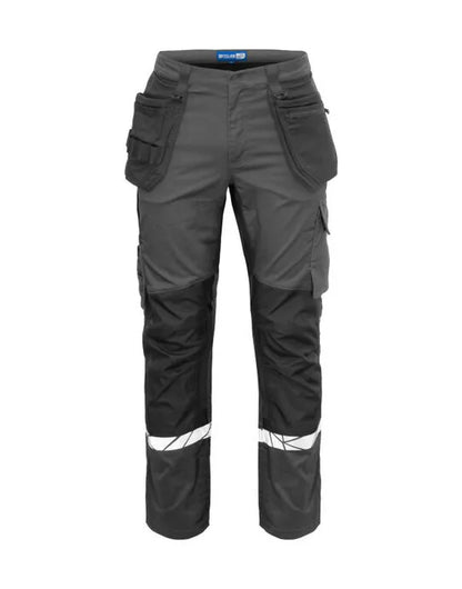 Pro-Job - 7509 Workpant - Grey Black - Customisable TROUSERS &amp; JOGPANTS