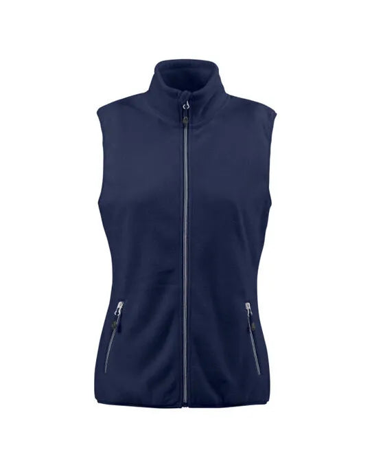 Printer Red Ladies Sideflip Fleece Vest pr2261507