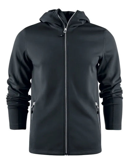 Printer Red Layback Full Zip Hoodie PR2262056
