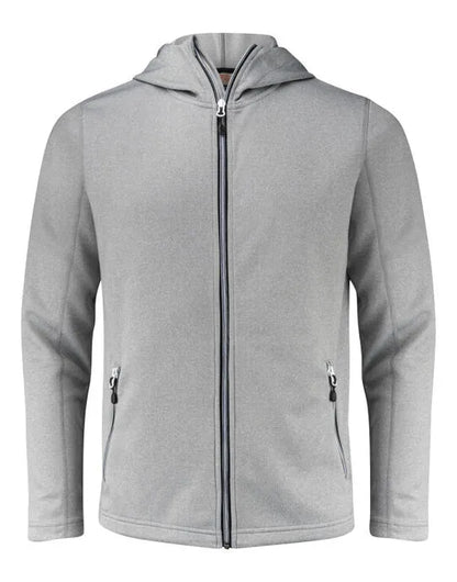 Printer Red Layback Full Zip Hoodie PR2262056
