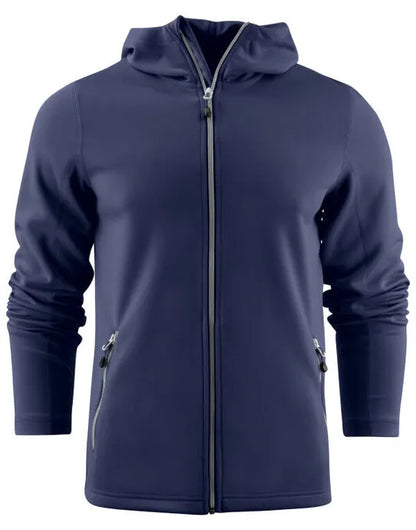 Printer Red Layback Full Zip Hoodie PR2262056
