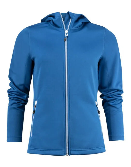 Printer Red Ladies Layback FZ Hoodie pr2262057