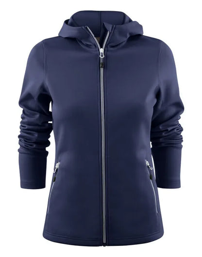 Printer Red Ladies Layback FZ Hoodie pr2262057