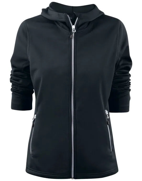 Printer Red Ladies Layback FZ Hoodie pr2262057