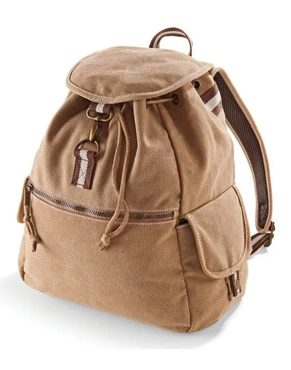 Quadra Desert Canvas Backpack qd612