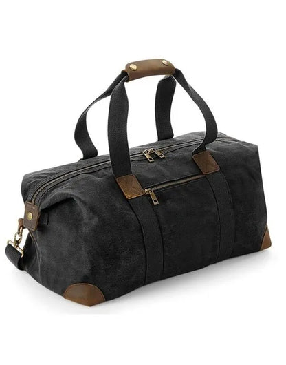 Quadra Heritage Washed Canvas Holdall qd650