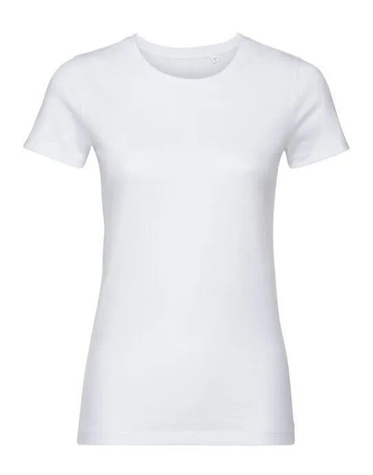 Russell Short Sleeve Collection Russell Short Sleeve Ladies Pure Organic T R108F