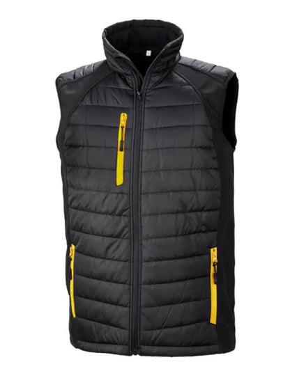 Result Black Compass Softshell Gilet R238X