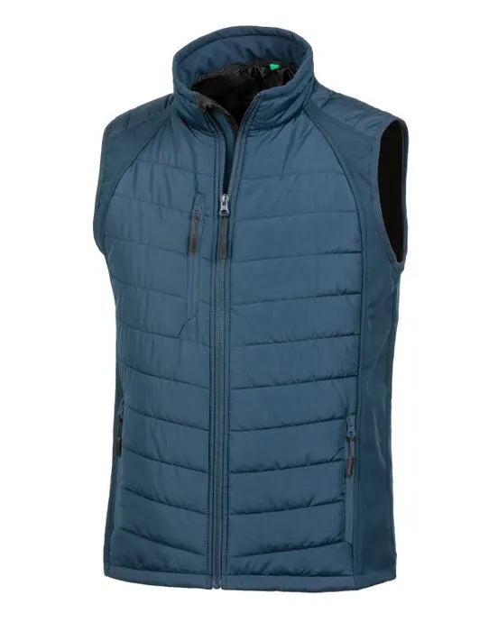 Result Black Compass Softshell Gilet R238X