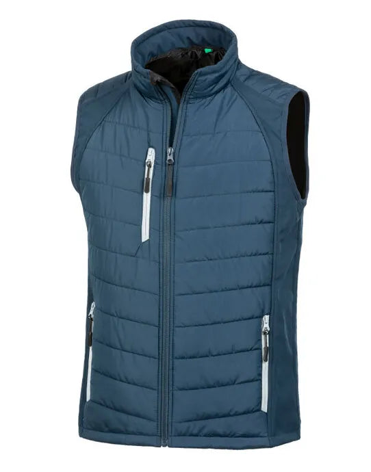 Result Black Compass Softshell Gilet R238X